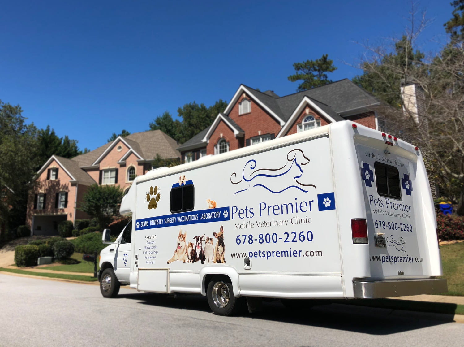 Mobile pet store clinic near me